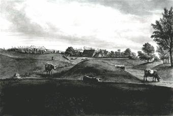 Site of Grove Priory about 1812